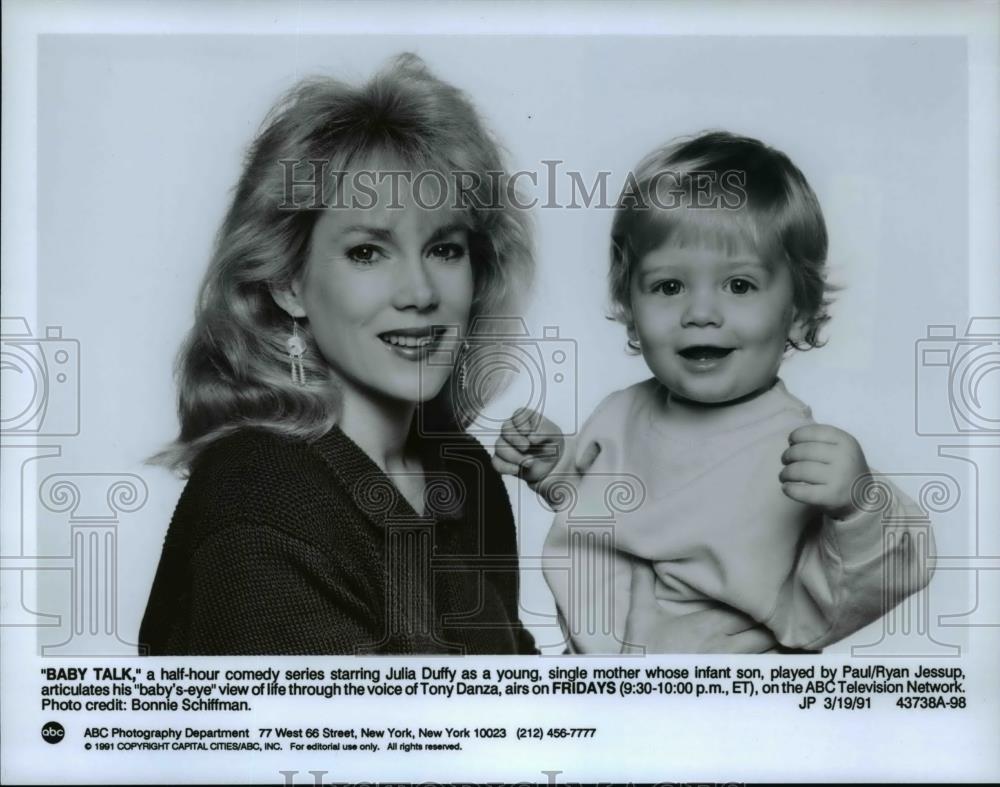 1991 Press Photo Baby Talk - cvp55863 - Historic Images