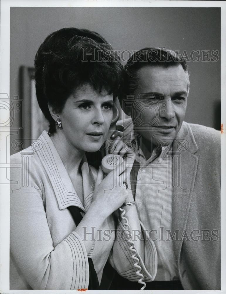 1966 Press Photo Mala Powers, Bob Patten - cvp48149 - Historic Images