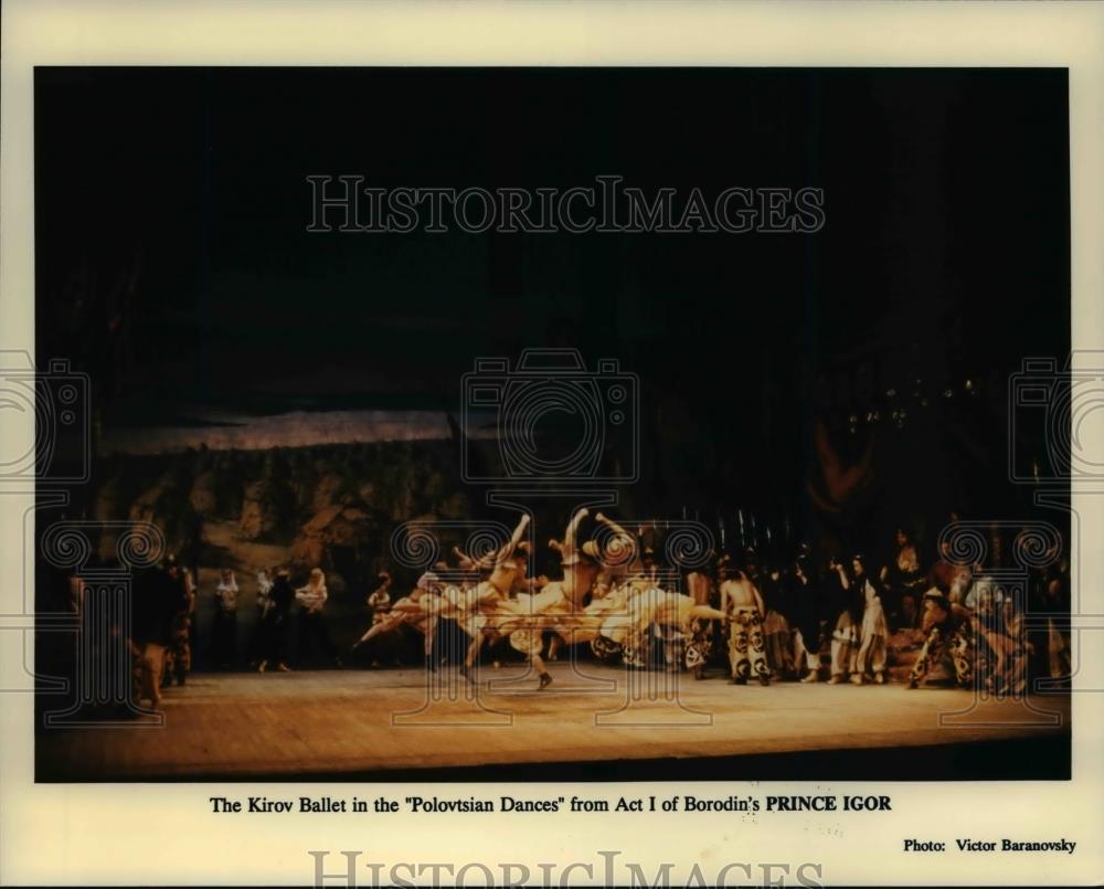 1998 Press Photo The Kirov Ballet in the Polvtsian Dances - cva59296 - Historic Images