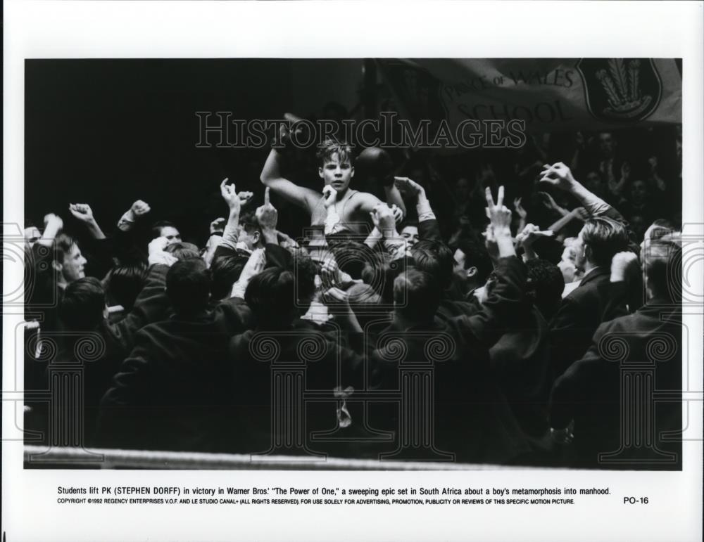 1993 Press Photo Stephen Dorff in The Power of One - cvp41811 - Historic Images