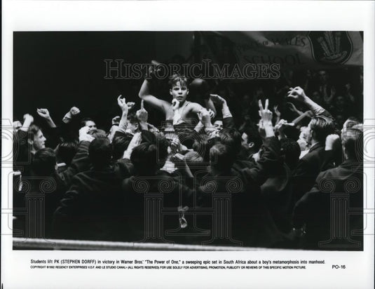 1993 Press Photo Stephen Dorff in The Power of One - cvp41811 - Historic Images