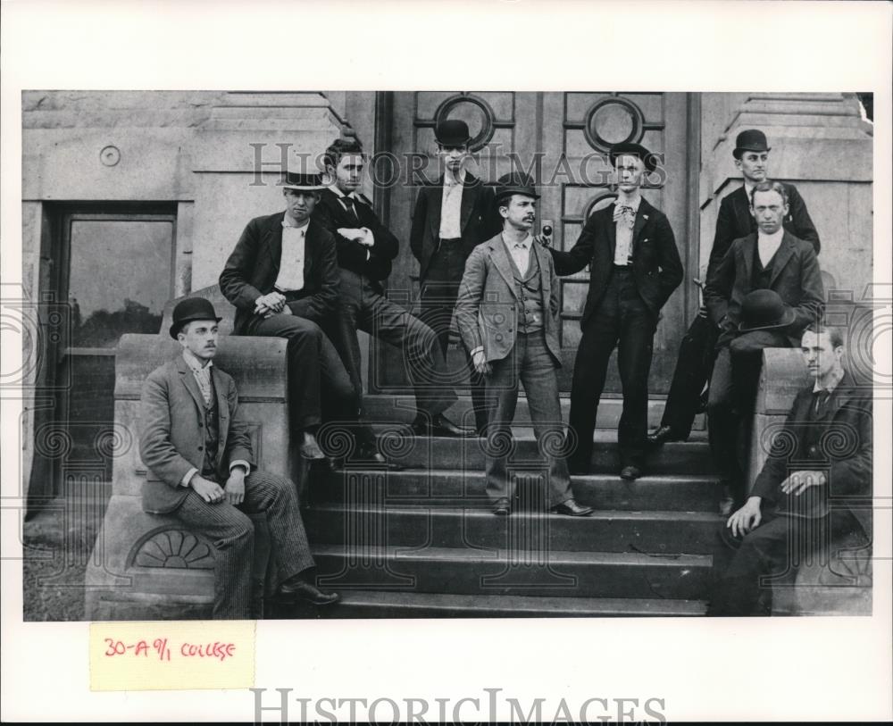 1991 Press Photo Case students 1891 - Historic Images