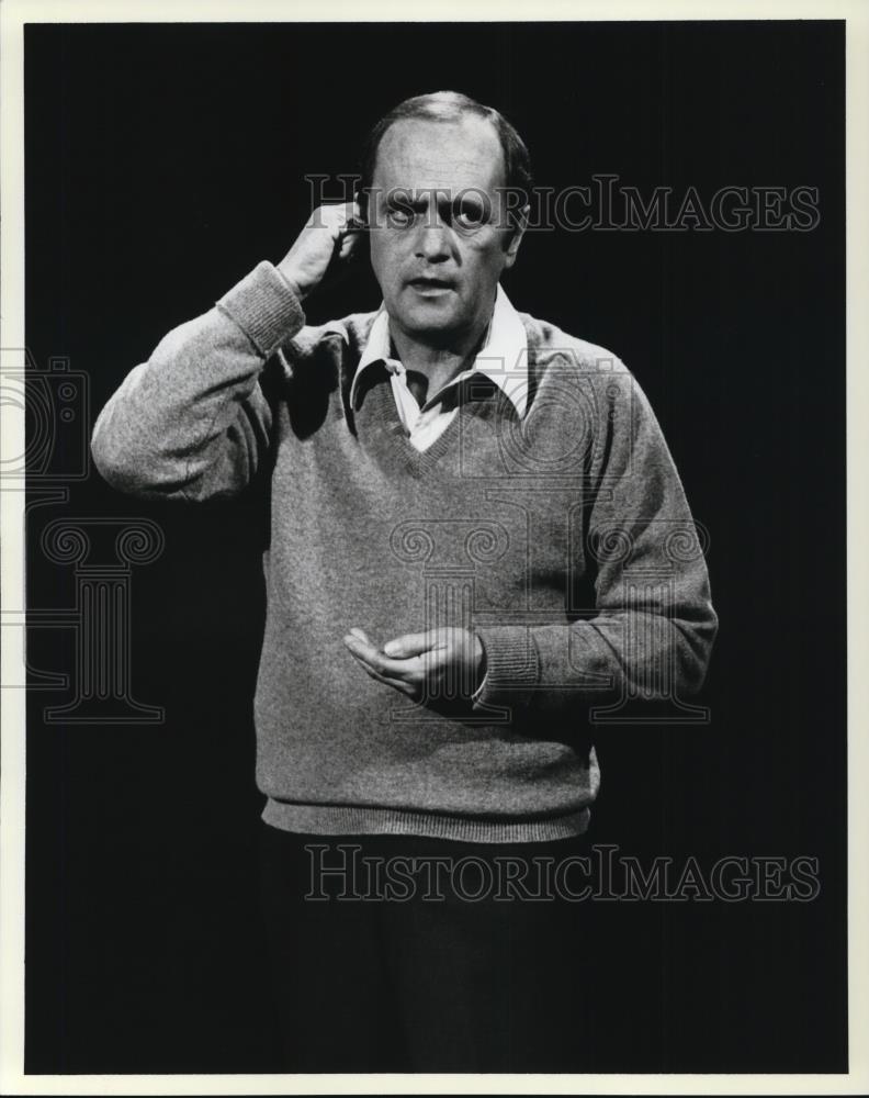 1981 Press Photo Bob Newhart Comedian - Historic Images