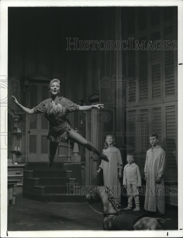 1973 Press Photo Mary Martin stars in title role in Peter Pan NBC TV special - Historic Images