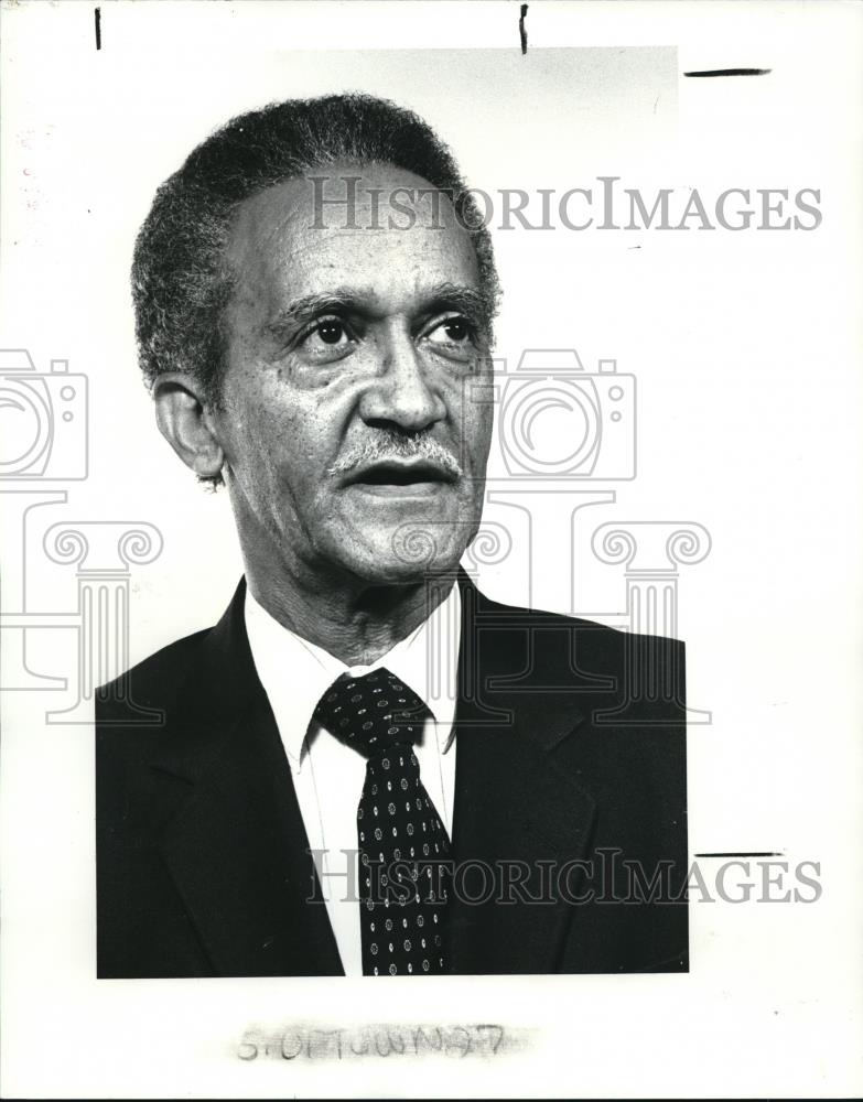 1987 Press Photo Denver Wilborn, Gospel radio personality - cva50775 - Historic Images