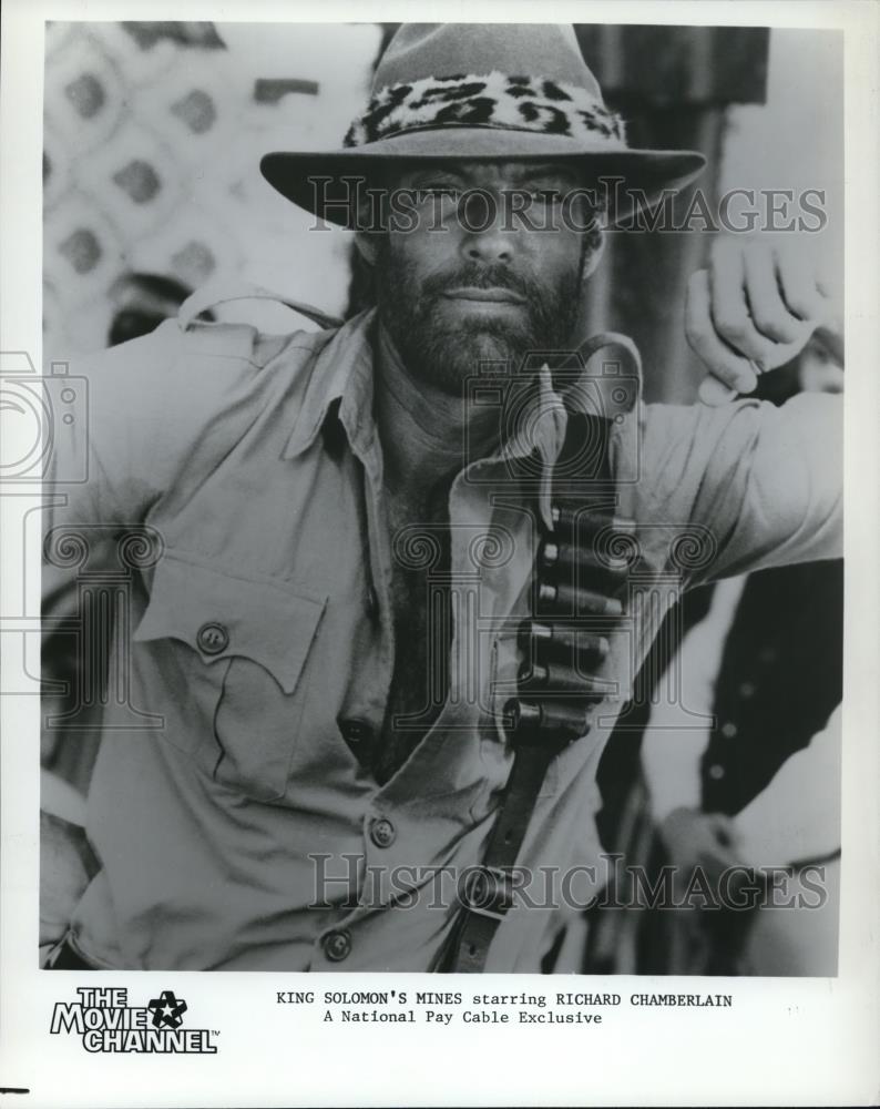 1987 Press Photo Richard Chamberlain in King Solomon&#39;s Mines - cvp51430 - Historic Images