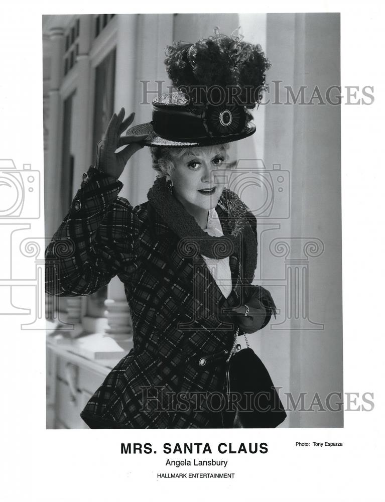 Press Photo Angela Lansbury stars in Mrs. Santa Claus - cvp69128 - Historic Images