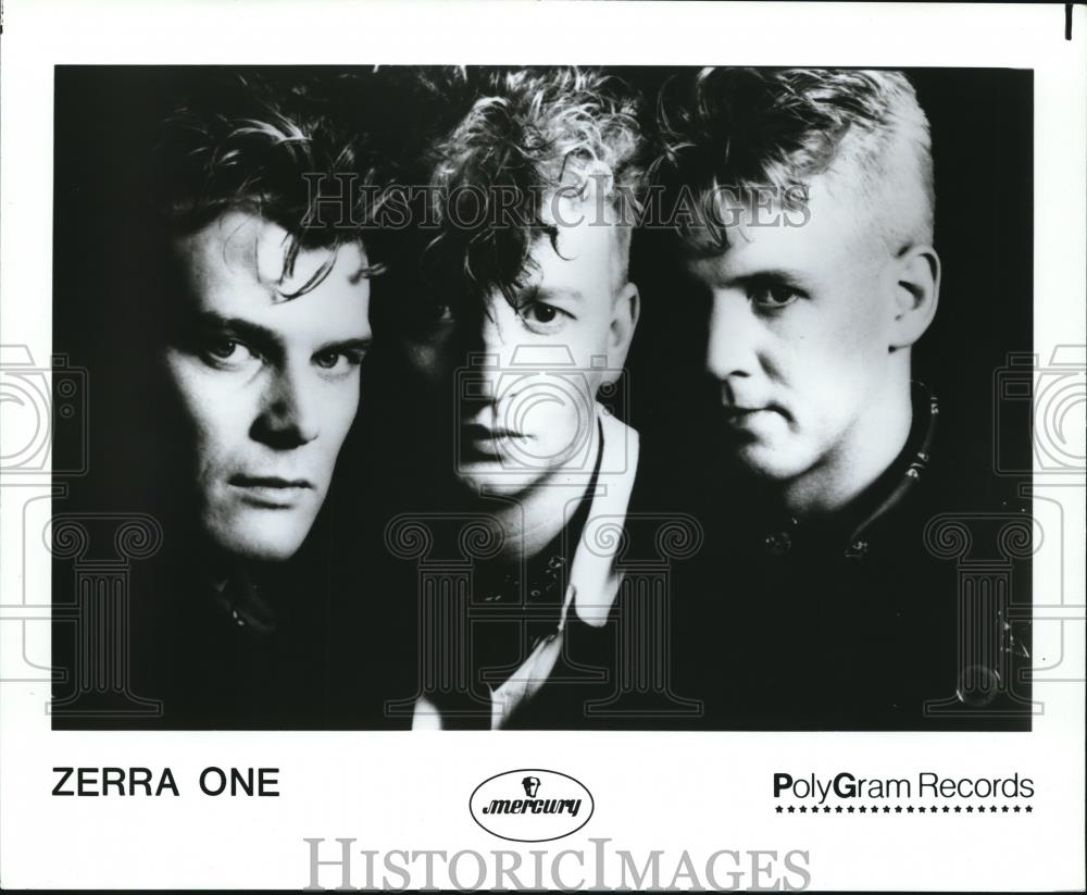 1987 Press Photo Gavin Harrison and Zerra One Music Group - cvp56292 - Historic Images