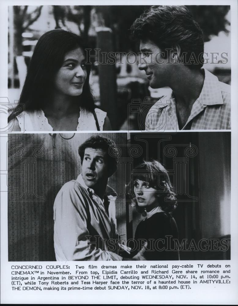 1986 Press Photo Amityville The Demon Elpidia Carrillo Richard Gere - cvp53914 - Historic Images