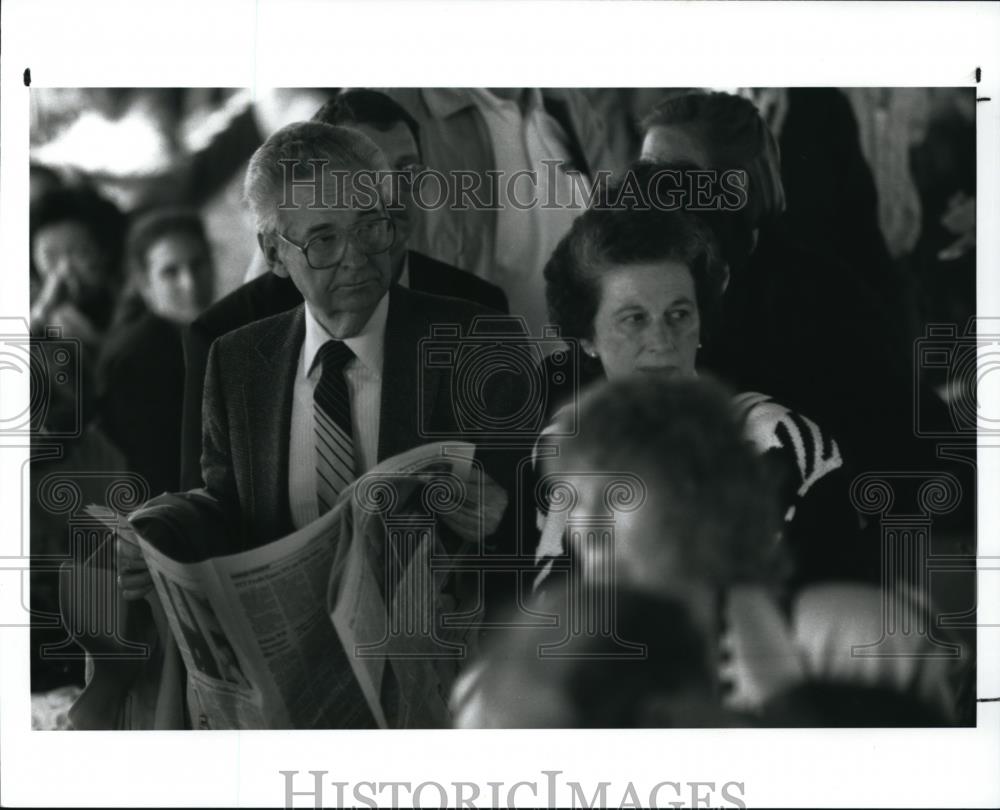 1989 Press Photo Elmer and Marie Setzer - Historic Images