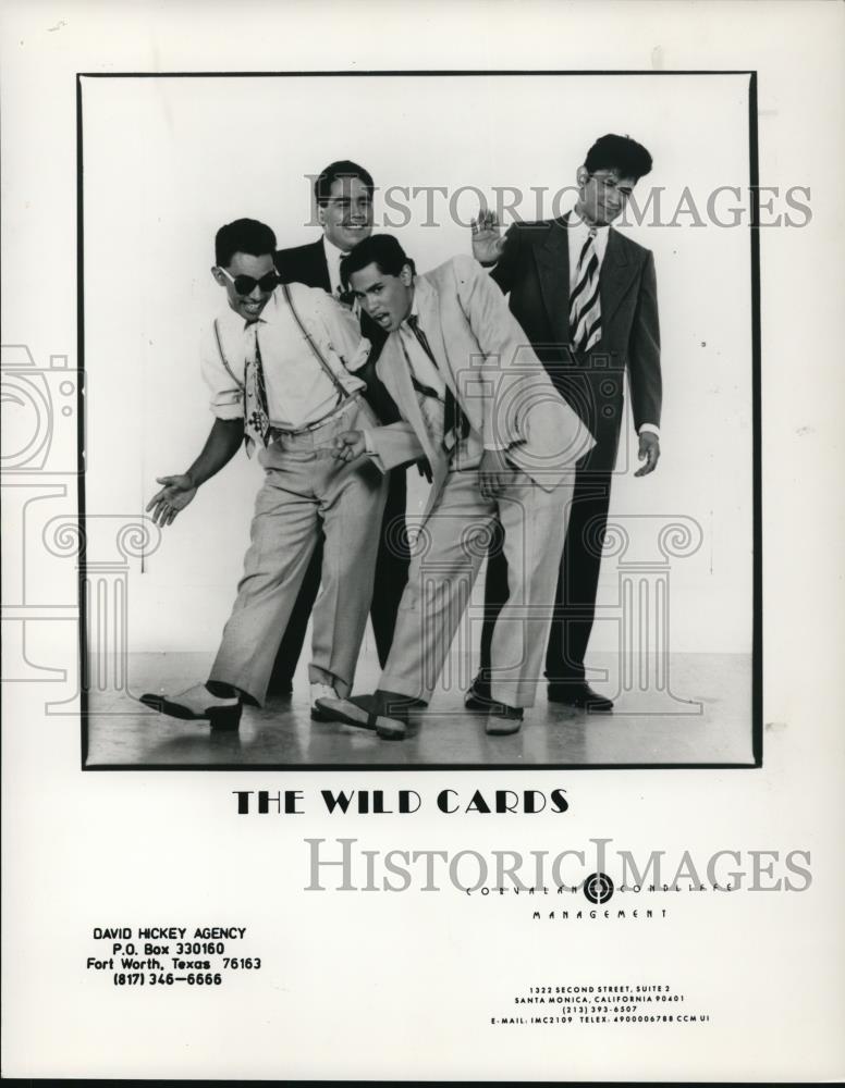 1988 Press Photo The Wild Cards - cvp58443 - Historic Images