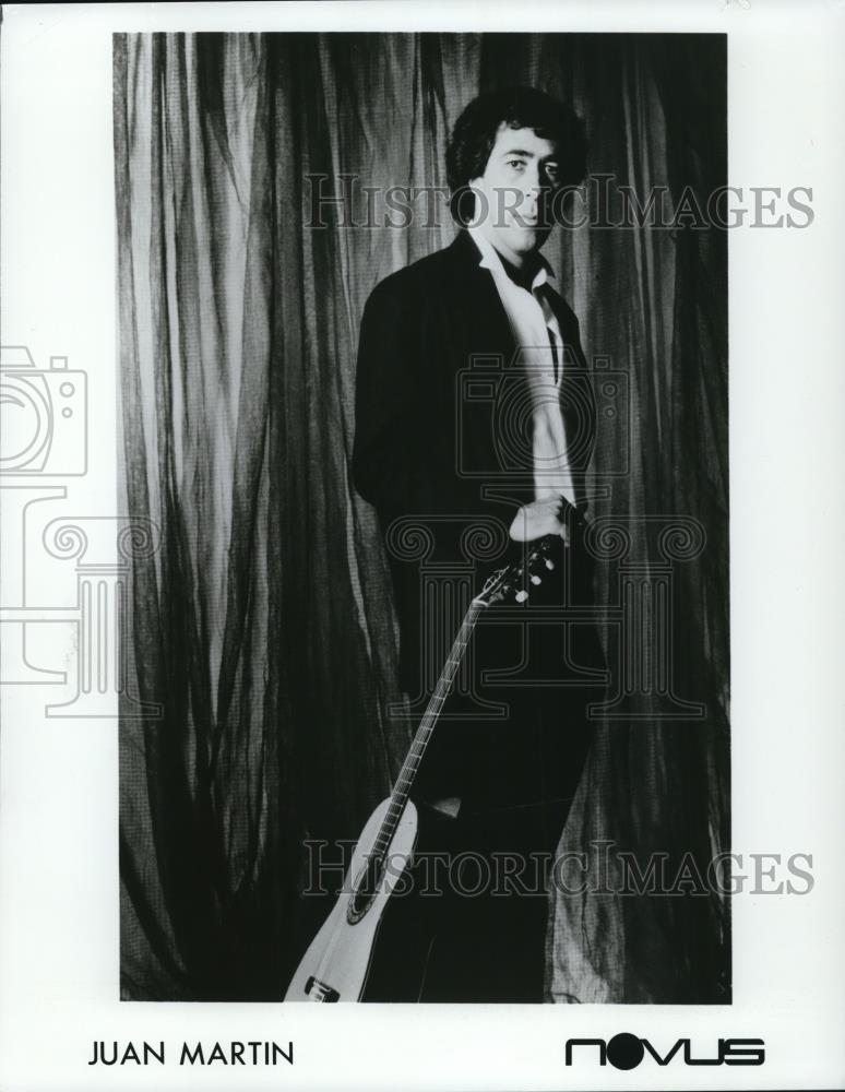 1987 Press Photo Juan Martin Spanish Flamenco Guitarist - cvp49130 - Historic Images