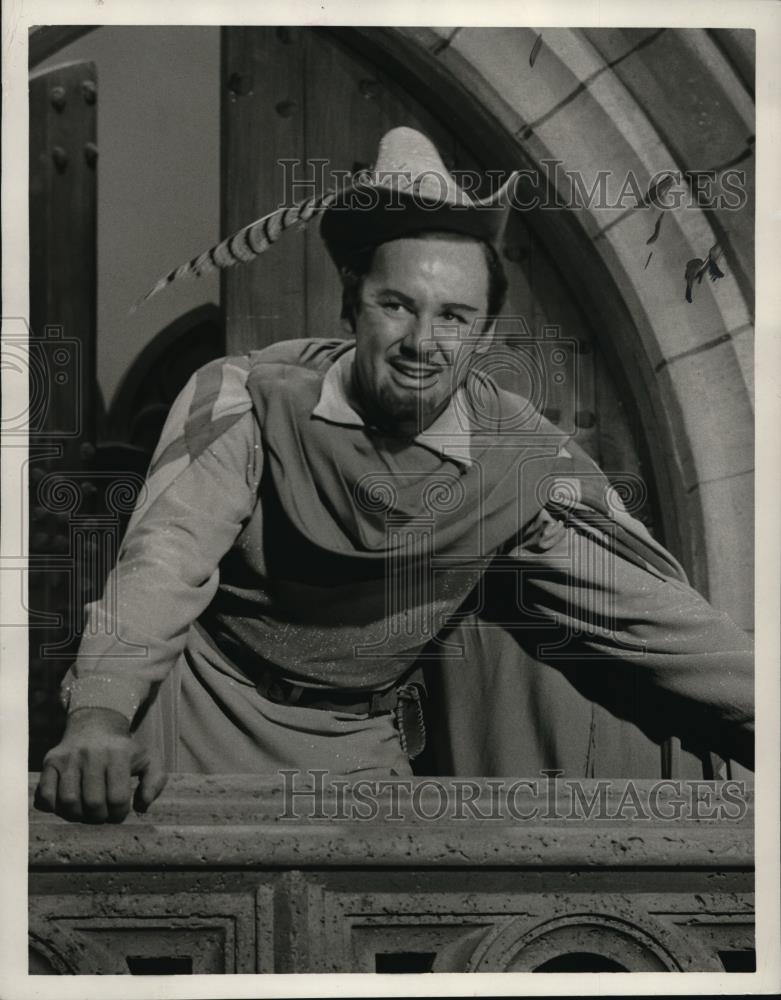 1958 Press Photo Van Johnson in The Pied Piper of Hamelin - 45 - Historic Images