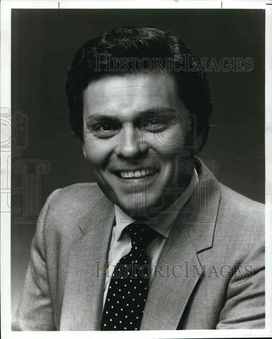 1985 Press Photo Tom Sweeney of channel 3 WKCY - cva52019 - Historic Images