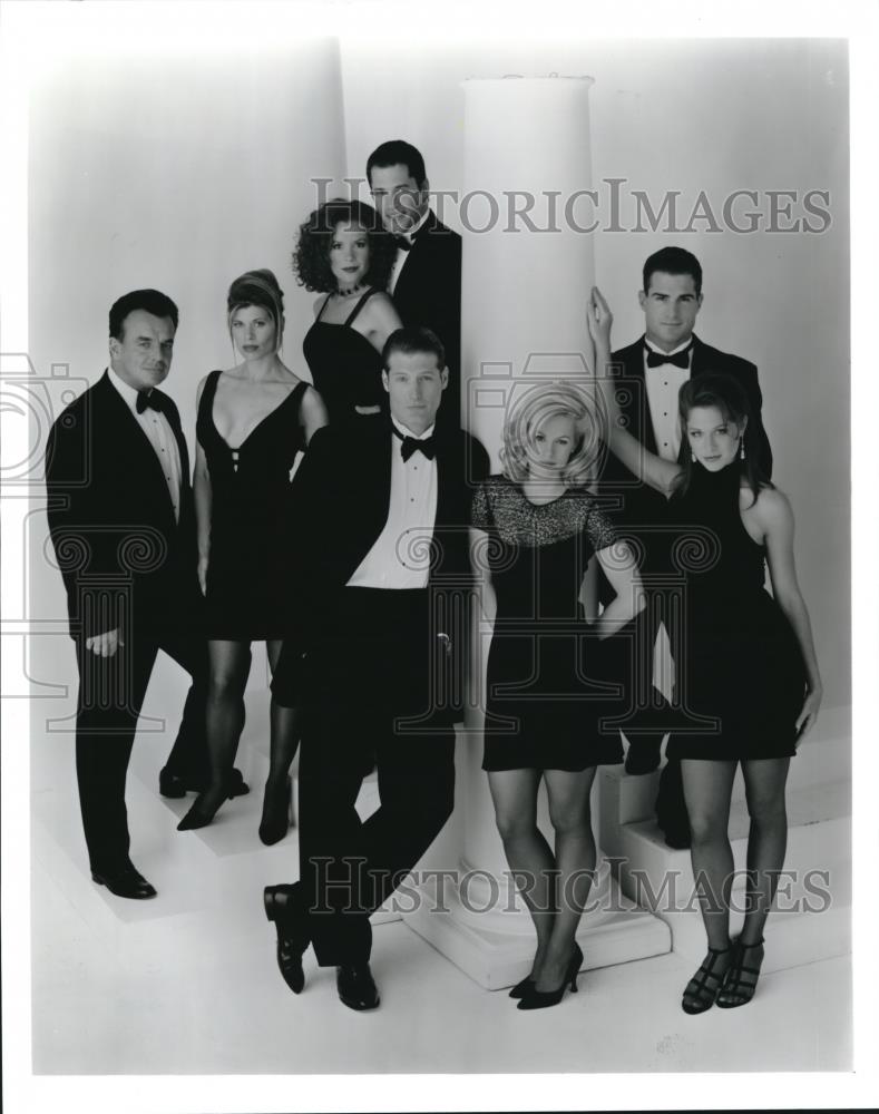 1997 Press Photo Ray Wise Beth Toussaint Robyn Lively David Gail George Eads - Historic Images