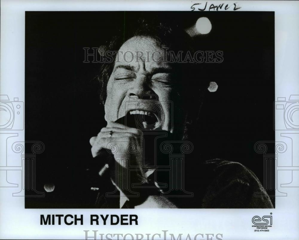 1990 Press Photo Mitch Ryder - cvp75843 - Historic Images