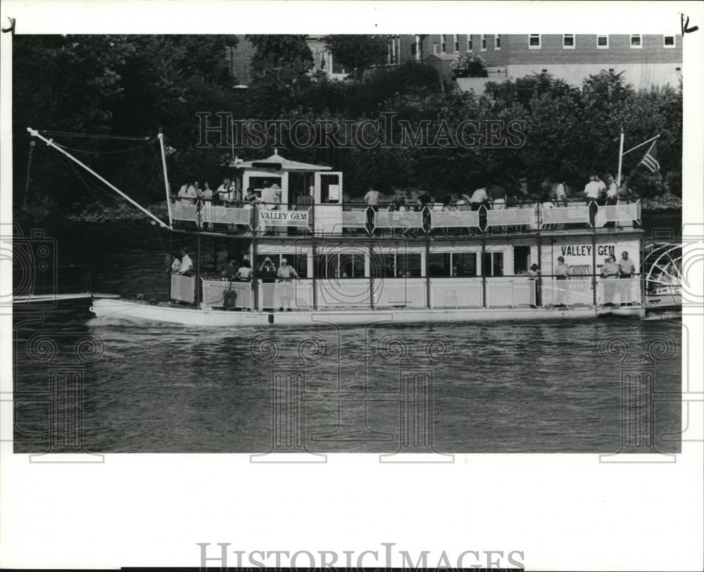 1985 Press Photo Valley Gem Steamboat Marietta - Historic Images