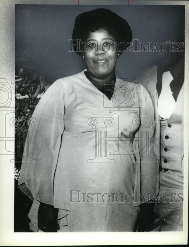 1979 Press Photo Sallie Thomas, drowning victim - Historic Images