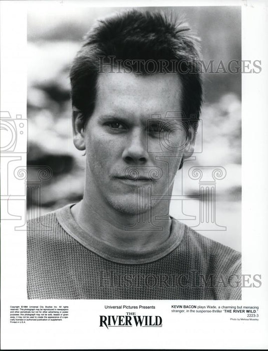 1994 Press Photo Kevin Bacon in The River Wild - Historic Images