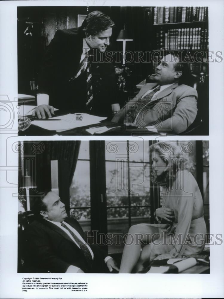 1995 Press Photo Kathleen Turner &amp; Michael Douglas in The War of the Roses - Historic Images