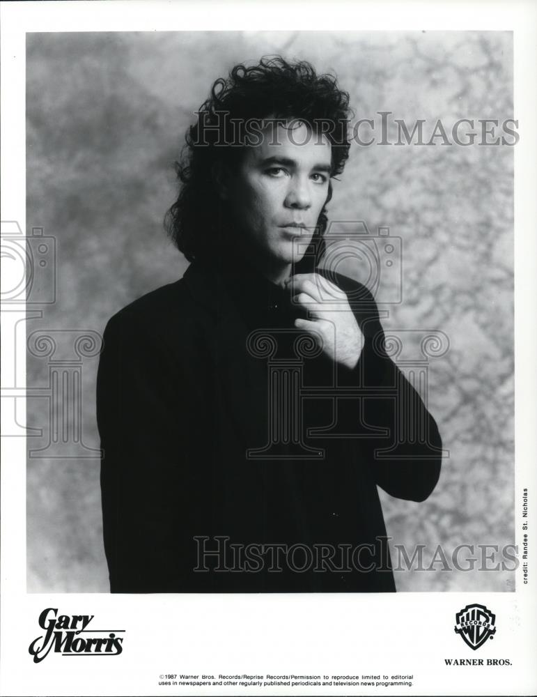 1987 Press Photo Gary Morris American Country Music Singer and Actor - cvp47112 - Historic Images