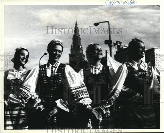 1991 Press Photo Grandinell Lituanian Dance Group - cva55547 - Historic Images