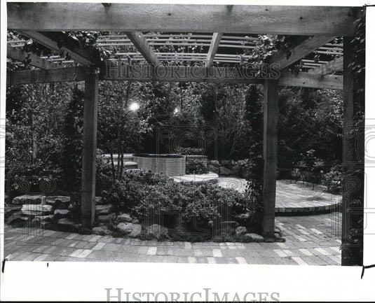 1988 Press Photo A view at the Home and Flower Show - Historic Images