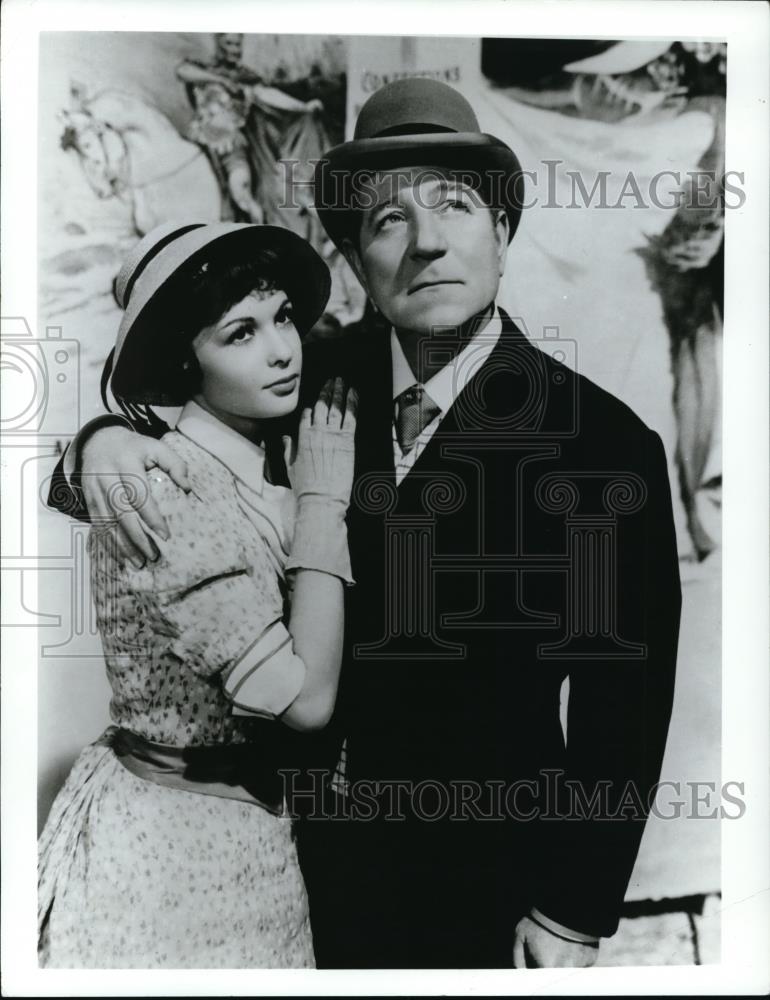 1986 Press Photo Jean Dabin in French Can Can - Historic Images