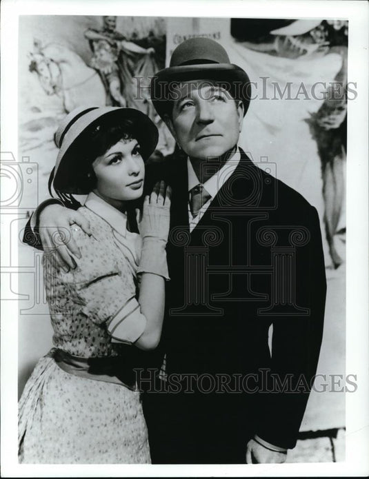1986 Press Photo Jean Dabin in French Can Can - Historic Images