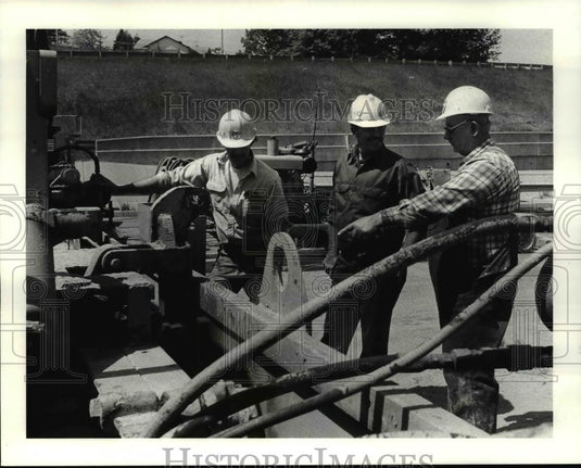 1985 Press Photo I 480 West at Brookpark, Brad Murphy, Alvin McGriffin & Mann - Historic Images