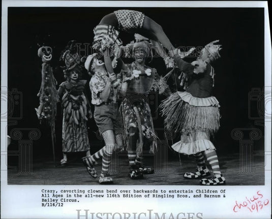 1987 Press Photo Ringling Bros and Barnum & Bailey Circus - cva60283 - Historic Images