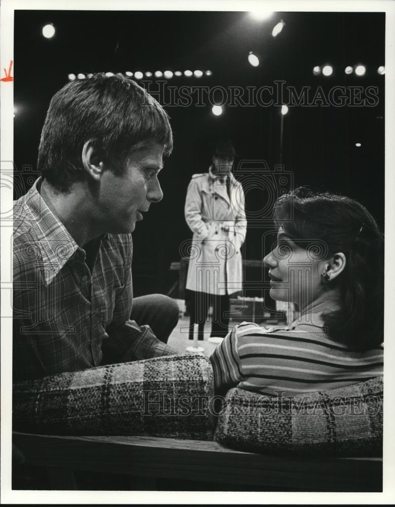 1979 Press Photo Bobby Morse and Elain Ritter in Play It Again, Sam - Historic Images