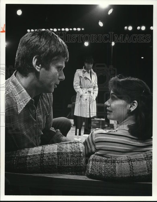 1979 Press Photo Bobby Morse and Elain Ritter in Play It Again, Sam - Historic Images
