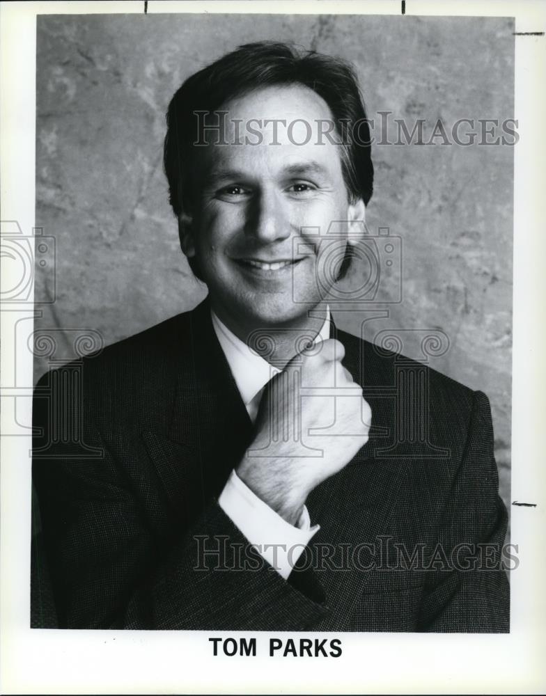 1989 Press Photo Tom Parks Comedian Actor Writer and Director - cvp49712 - Historic Images