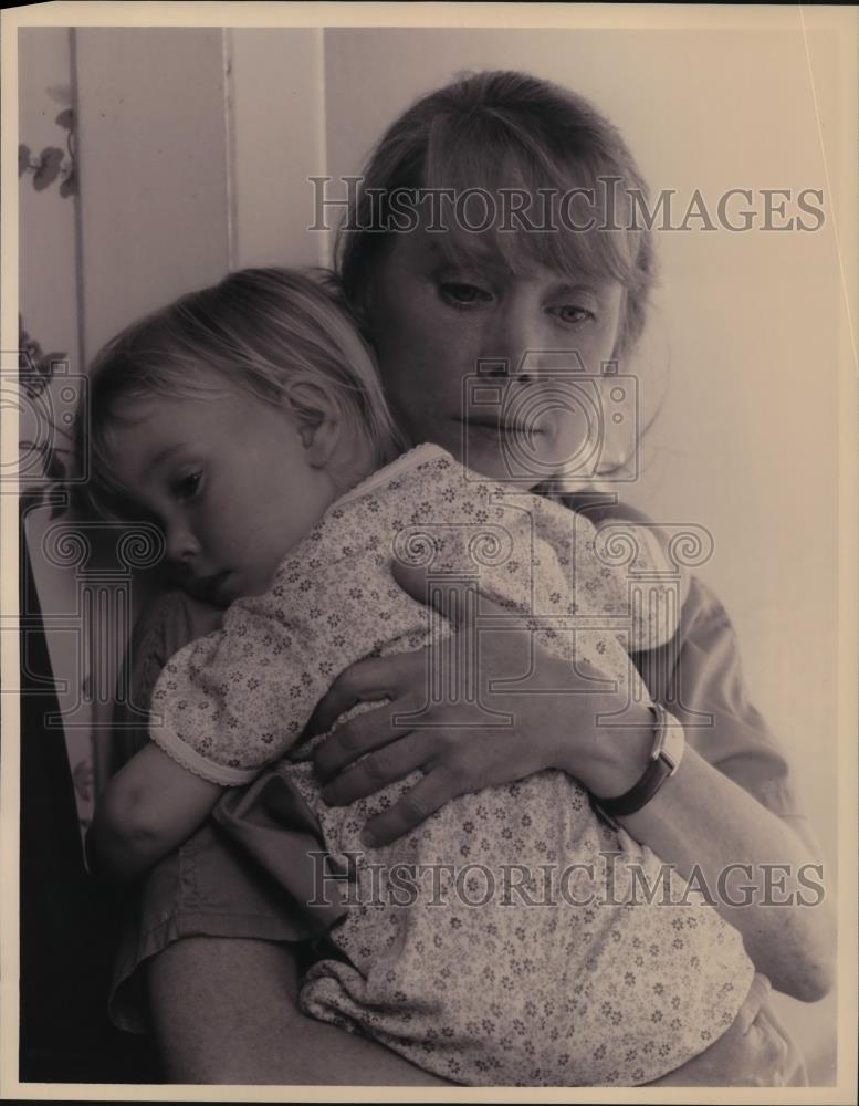 1994 Press Photo Sissy Spacek stars in A Place for Annie Hallmark Movie - Historic Images