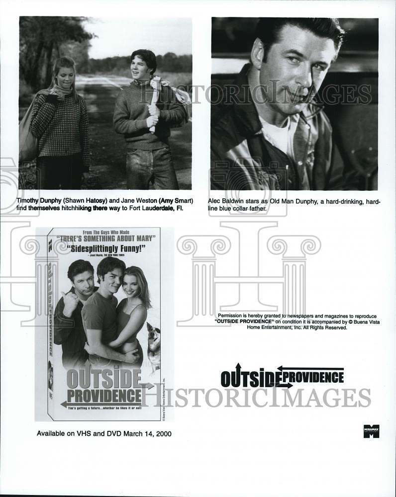 Press Photo Buena Vista presents Outside Providence with Alec Baldwin and Amy - Historic Images