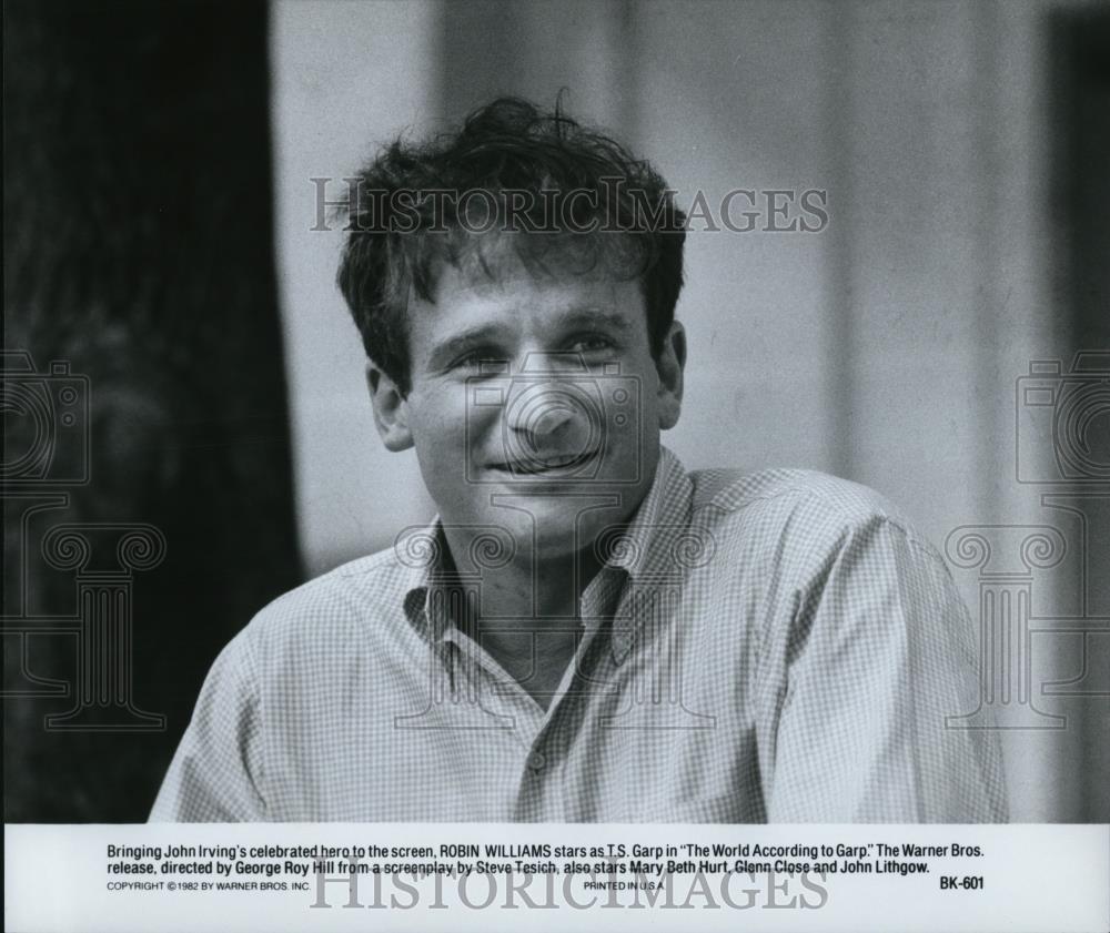 1982 Press Photo Robin WIlliams in The World According to Garp - cvp53615 - Historic Images