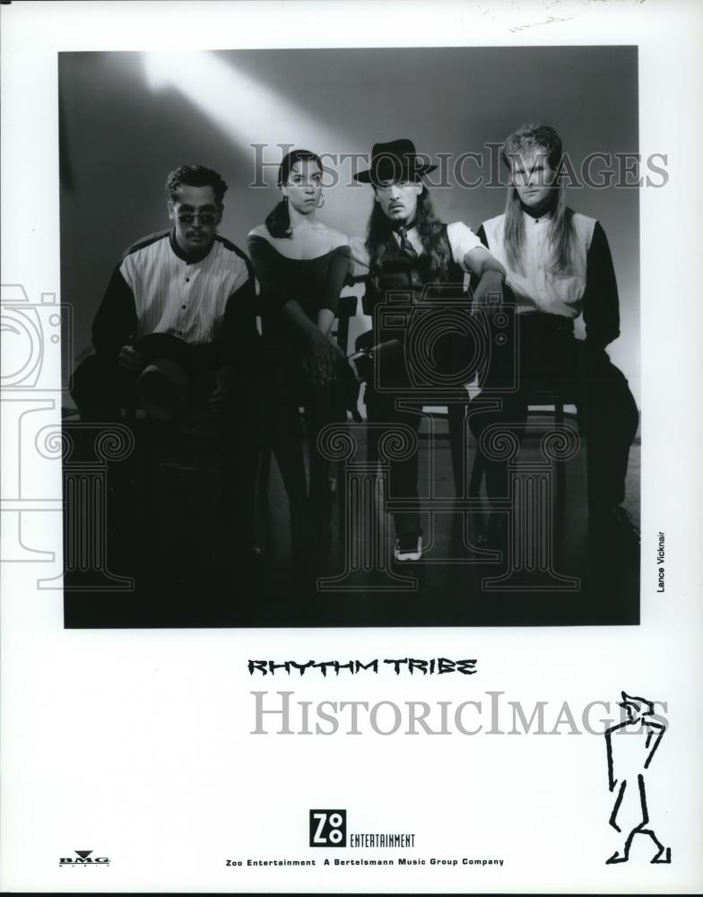 1991 Press Photo Rhythm Tribe Band - cvp54106 - Historic Images