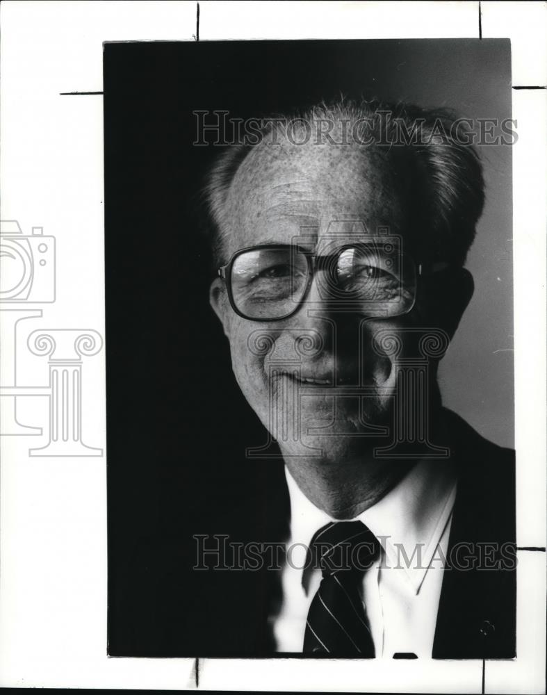 1989 Press Photo Dr. John Willke, Prolife Movement head - Historic Images