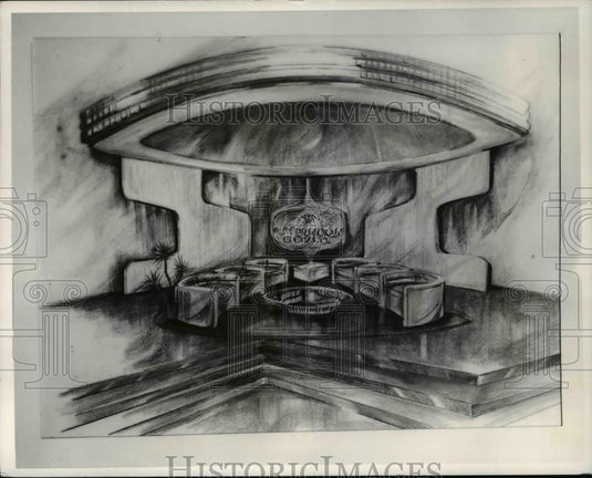 1977 Press Photo Afternoon Exchange Set - cvp55554 - Historic Images