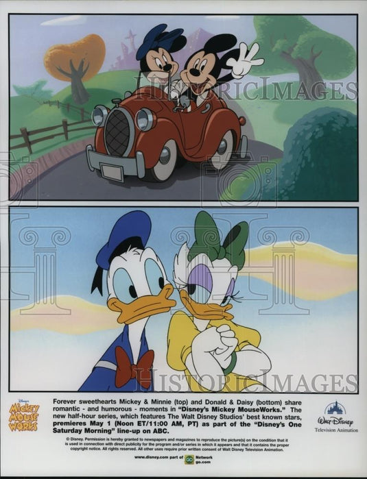 Undated Press Photo Disneys Mickey Mouse Works - Historic Images