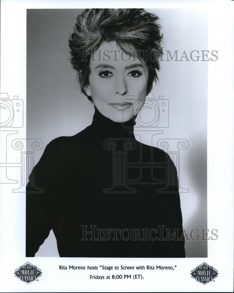 Press Photo Rita Moreno hosts Stage to Screen with Rita Moreno - cvp72791 - Historic Images