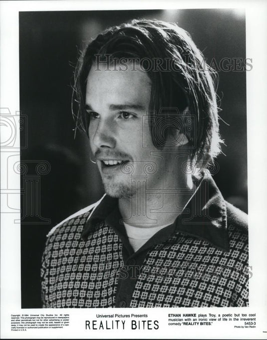 1995 Press Photo Ethan Hawke in Reality Bites - cvp57926 - Historic Images