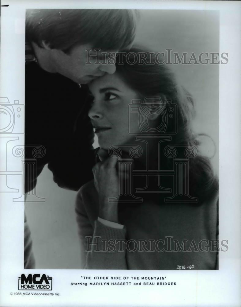 1986 Press Photo Marilyn Hassett in &quot;The Other Side Of The Mountain&quot; - cvp45291 - Historic Images