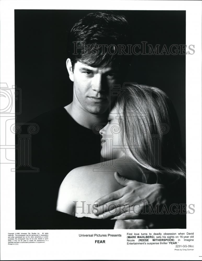 1995 Press Photo Mark Wahlberg, Reese Witherspoon in Fear - cvp42033 - Historic Images