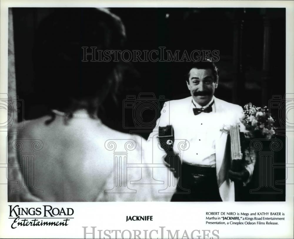 1990 Press Photo Robert De Niro &amp; Kathy Baker in Jacknife - cvp75885 - Historic Images