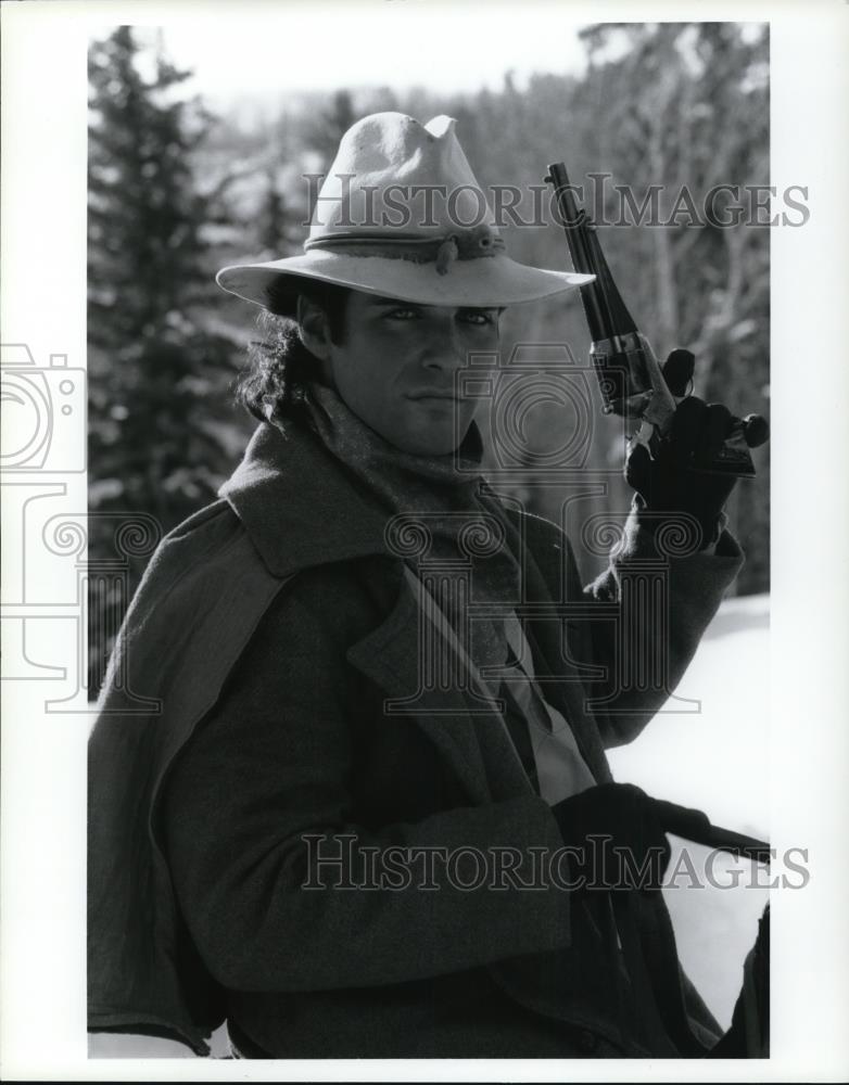 Press Photo Brian Bloom stars as Zach Hollister in Brotherhood of the Gun - Historic Images