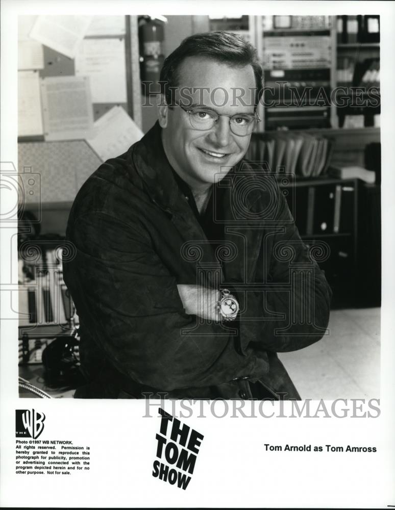 1997 Press Photo Tom Arnold stars as Tom Amross in The Tom Show - cvp50807 - Historic Images