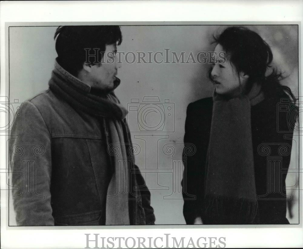 1987 Press Photo The Man with Three Coffins - cvp70047 - Historic Images