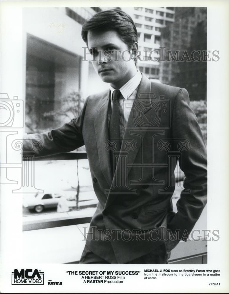 1983 Press Photo Michael J. Fox in The Secret of My Success - cvp58131 - Historic Images